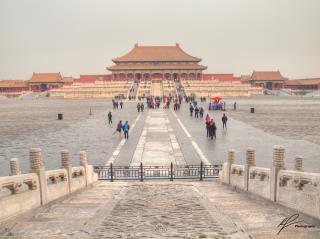 The palace city in Beijing, China demonstrating clearly what a grand scale of design really looks like.