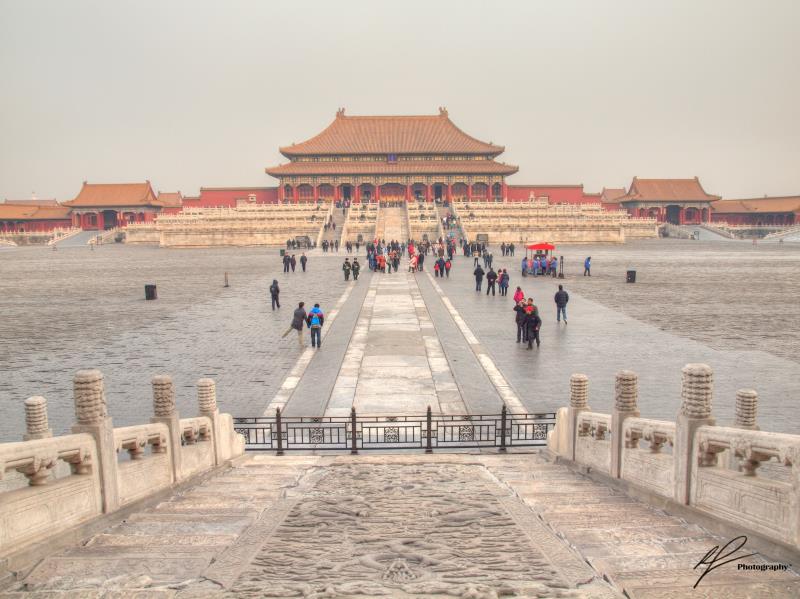 The palace city in Beijing, China demonstrating clearly what a grand scale of design really looks like.
