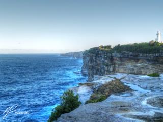 A nice shot of the Vaucluse headland near the lighthouse, north of Christison Park.