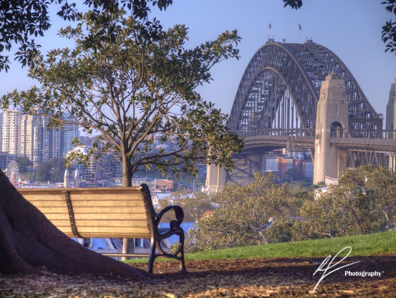 Taken from a nice vantage point on Observatory Hill, this photo comfortably blends the serenity of the location with the grandness of the great arch.
