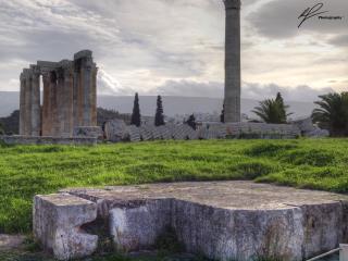In ancient Athens, there once stood what must have been a mighty and impressive temple dedicated to the god of gods, Zeus.  Today, little remains...